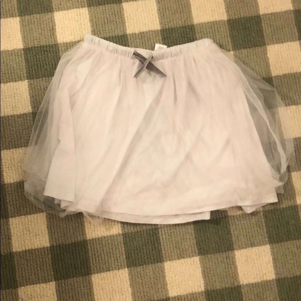 beautiful white skirt